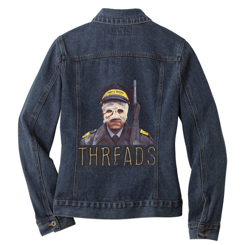 Threads Retro Cult Apocalyptic Drama Film Ladies Denim Jacket by ByronGFaulkner | Artistshot