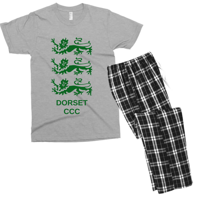 Dorset County Cricket Club Men's T-shirt Pajama Set | Artistshot