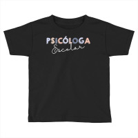 Psicólogo Escolar   Latin School Psychologist T Shirt Toddler T-shirt | Artistshot