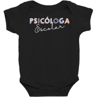 Psicólogo Escolar   Latin School Psychologist T Shirt Baby Bodysuit | Artistshot