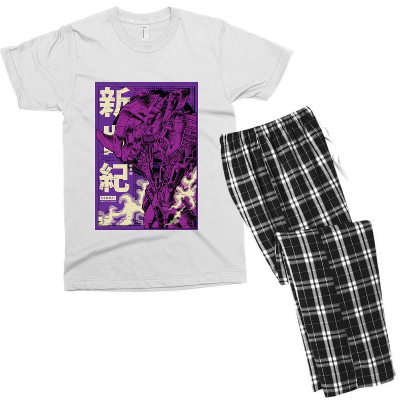 Evaangel Retro 01 Illustration Men's T-shirt Pajama Set by MikeKCortez | Artistshot