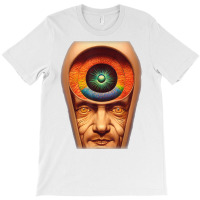 Prion Synthesis Technicolor Cell Interior Diagram Portrait T Shirt T-shirt | Artistshot