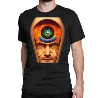 Prion Synthesis Technicolor Cell Interior Diagram Portrait T Shirt Classic T-shirt | Artistshot