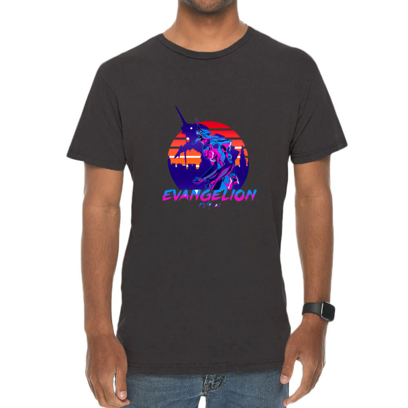 Evangel Unit Eva 01 Vintage T-Shirt by MikeKCortez | Artistshot