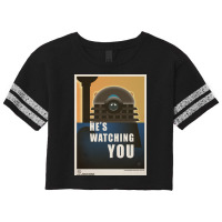 Dalek Time War Propaganda Poster 2 Scorecard Crop Tee | Artistshot