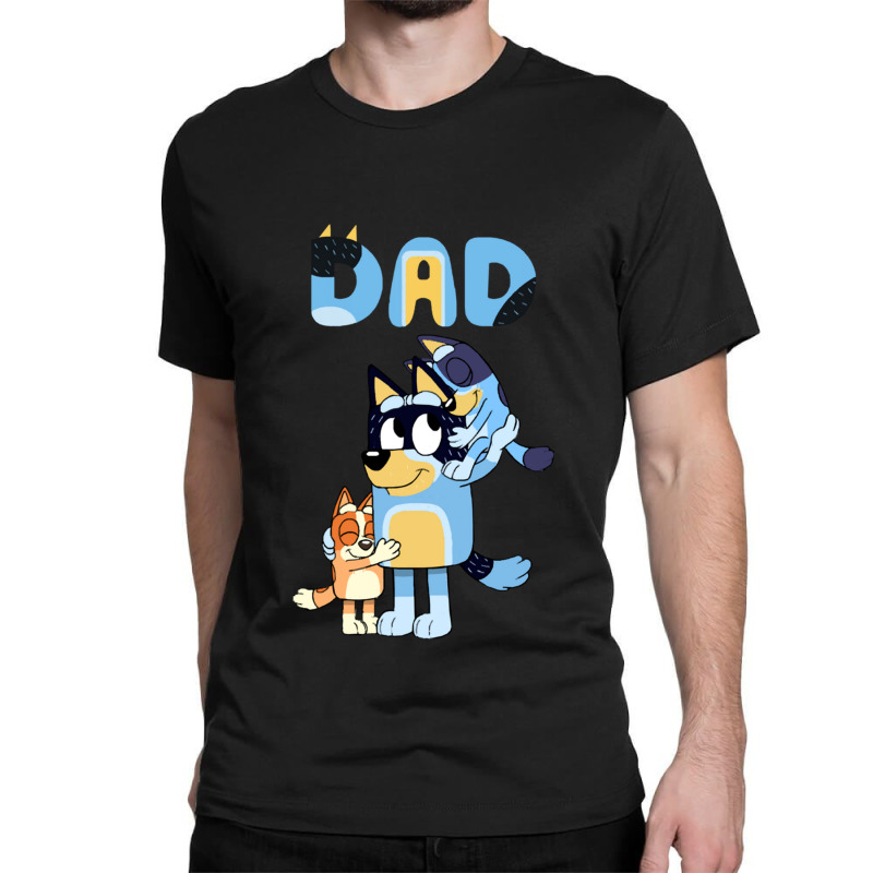 S Dad Playing Son And Daughter Classic T-shirt | Artistshot