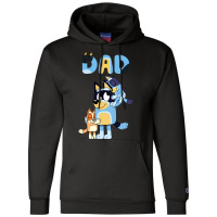 S Dad Playing Son And Daughter Champion Hoodie | Artistshot