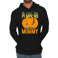 Womens The Cutest Little Pumpkins Call Me Mommy T Shirt Lightweight Hoodie | Artistshot