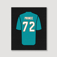 Isaiah Prince Jersey Portrait Canvas Print | Artistshot