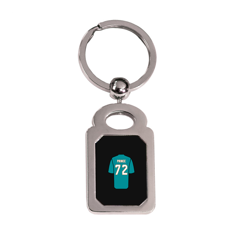 Isaiah Prince Jersey Silver Rectangle Keychain | Artistshot