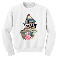 New Jersey In My Soul Youth Sweatshirt | Artistshot