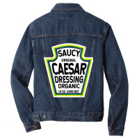 Caesar Dressing Salad Easy Halloween Costume Matching Group Men Denim Jacket | Artistshot