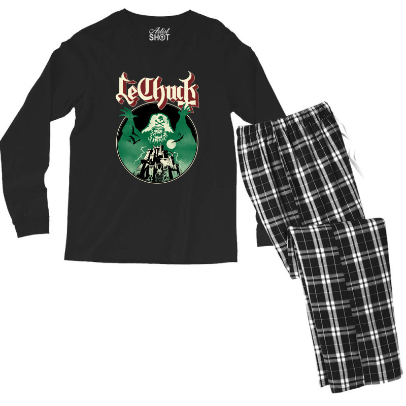 Ghostpirate Men's Long Sleeve Pajama Set by cm-arts | Artistshot