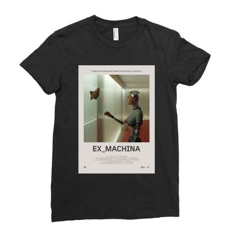 Ex Machina Minimalist Ladies Fitted T-Shirt by cm-arts | Artistshot