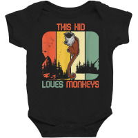 Tamarin Monkey Lover Marmoset Biologist South America T Shirt Baby Bodysuit | Artistshot