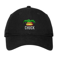 Chuck The Plant  Black Adjustable Cap | Artistshot