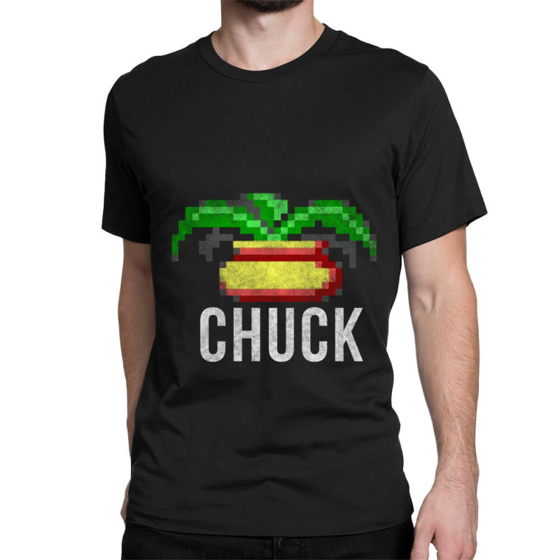 Chuck The Plant  Black Classic T-shirt by cm-arts | Artistshot