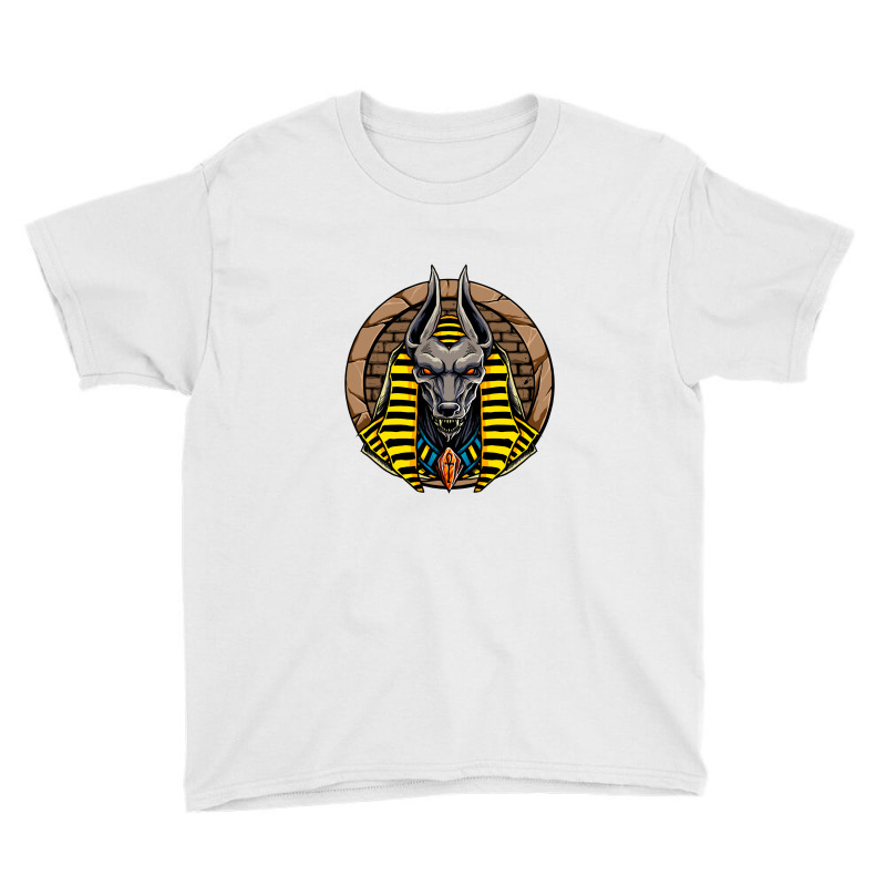 Anubis Lord Egypt Mythology Character Youth Tee by MikeKCortez | Artistshot