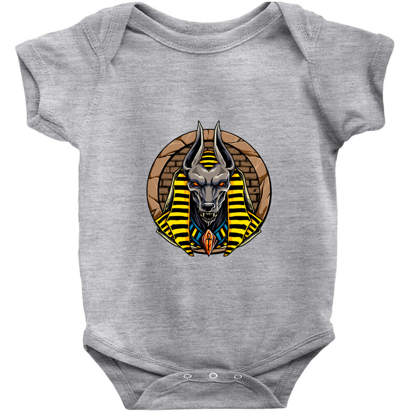 Anubis Lord Egypt Mythology Character Baby Bodysuit by MikeKCortez | Artistshot