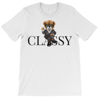 Tee Bear Doll In Suit Sitting On Classy Cartoon Animal T Shirt T-shirt | Artistshot