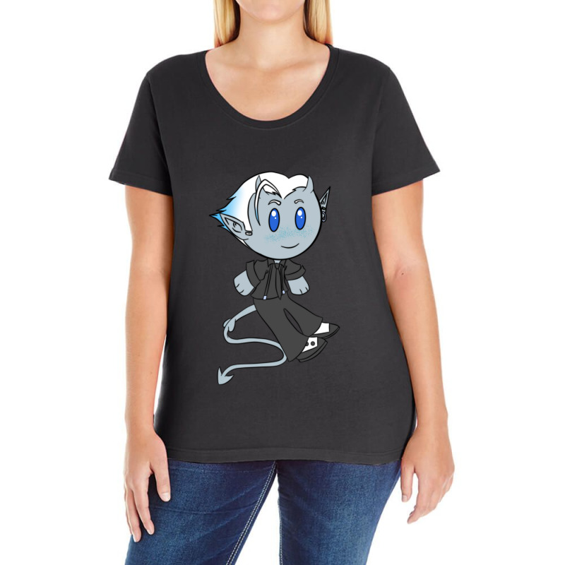 Oceanchibi Ladies Curvy T-Shirt by cm-arts | Artistshot