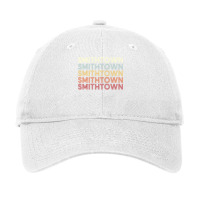 Smithtown New York Smithtown Ny Retro Vintage Text Pullover Hoodie Adjustable Cap | Artistshot