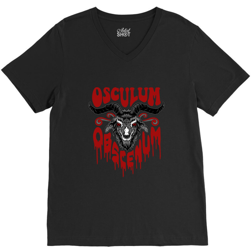 Osculum Obcenum V-Neck Tee by cm-arts | Artistshot