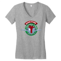 Samaritan's Purse Operation Christmas Child Funny T Shirt Women's V-neck T-shirt | Artistshot