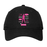 Stargate Sg1  Sam Quotes (pinkwhite Design) Fitted Adjustable Cap | Artistshot