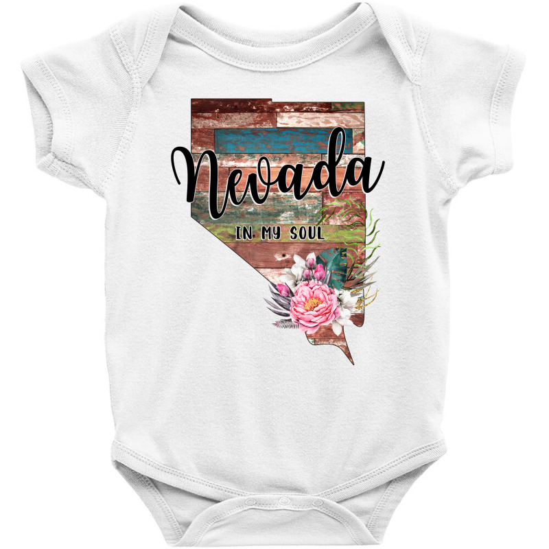 Nevada In My Soul Baby Bodysuit | Artistshot