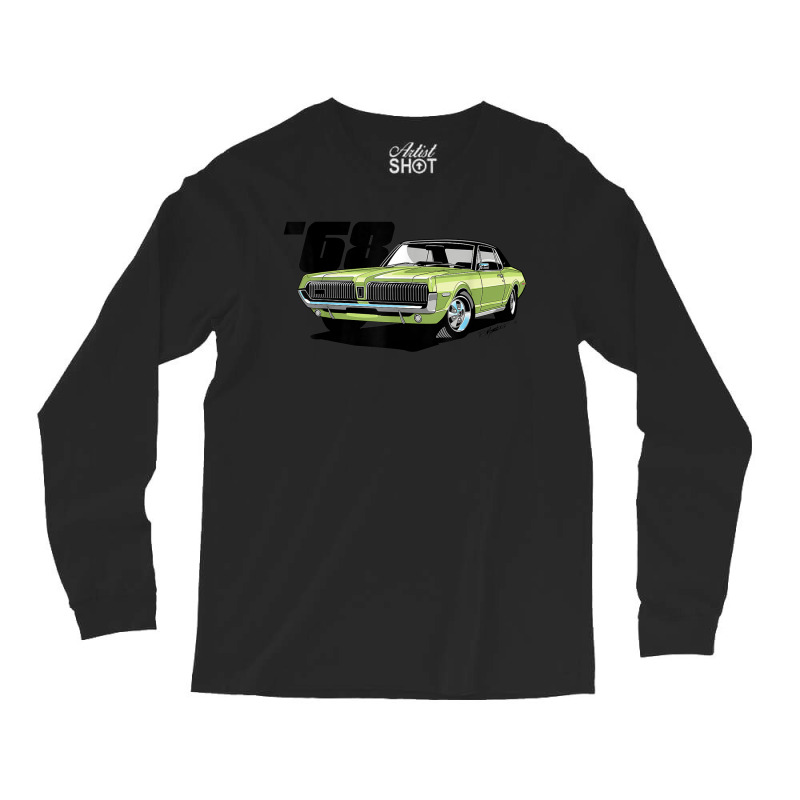 1968 Mercury Cougar Graphic Long Sleeve Shirts by SorenKim | Artistshot