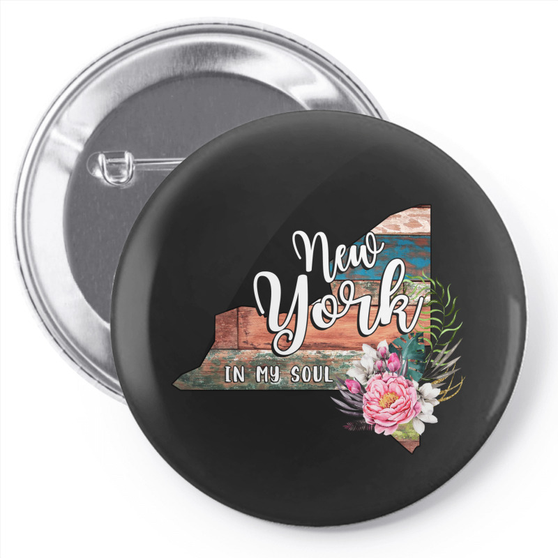 New York In My Soul Pin-back Button | Artistshot