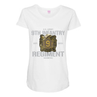 9th Infantry Regiment Tank Top Maternity Scoop Neck T-shirt | Artistshot