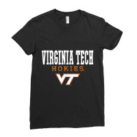 Virginia Tech Hokies Dominant Officially Licensed T Shirt Ladies Fitted T-shirt | Artistshot