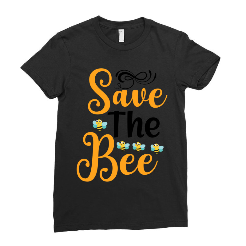 Save The Bees Ladies Fitted T-shirt | Artistshot