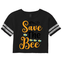 Save The Bees Scorecard Crop Tee | Artistshot