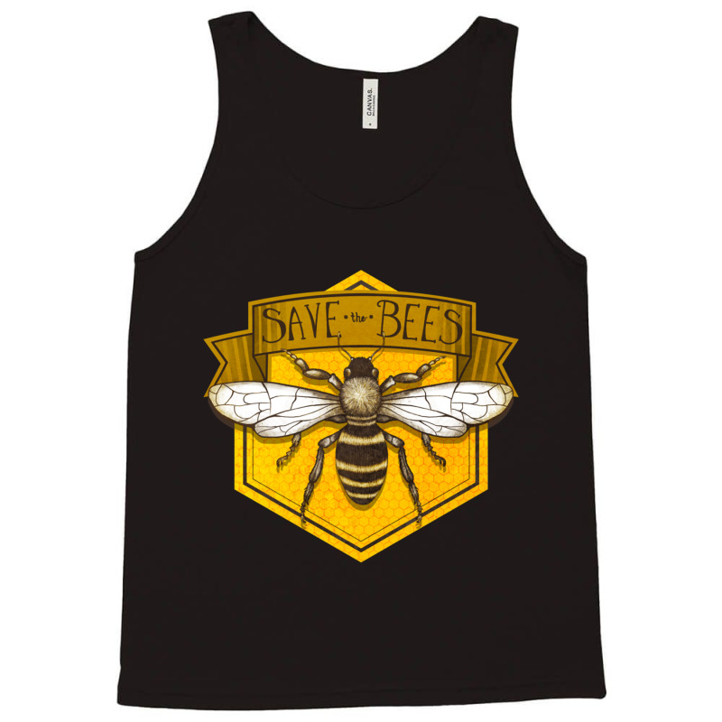 Save The Bees Tank Top | Artistshot