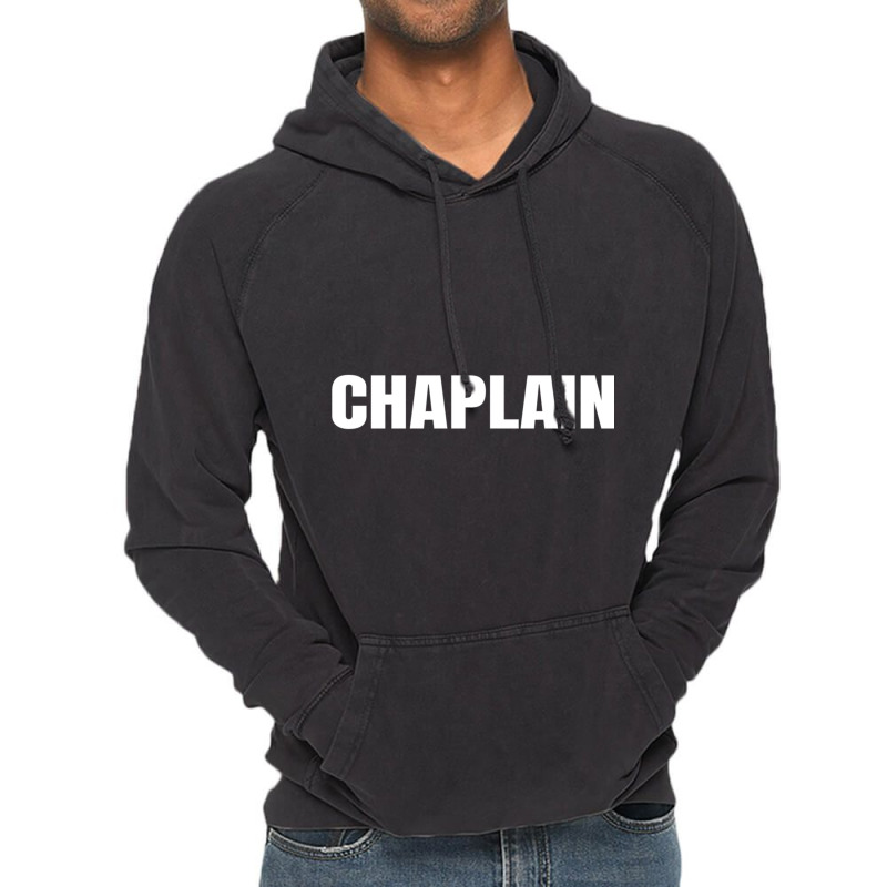 Chaplain Long Sleeve T Shirt Vintage Hoodie by cm-arts | Artistshot