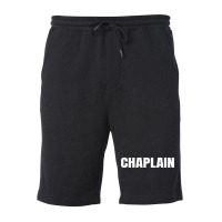 Chaplain Long Sleeve T Shirt Fleece Short | Artistshot