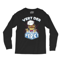 The Swedish Chef Retro Vert Der Ferk Long Sleeve Shirts | Artistshot