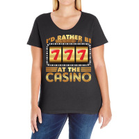 Casino Roulette 4 Ladies Curvy T-shirt | Artistshot