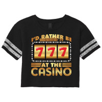 Casino Roulette 4 Scorecard Crop Tee | Artistshot