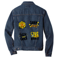 Save The Bees S Pack, Save The Bees Collection, Men Denim Jacket | Artistshot