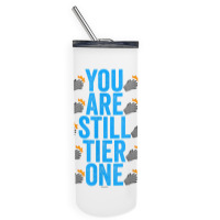 Clapping Gloves Swagazon Associate You Are Still Tier One T Shirt Skinny Tumbler | Artistshot