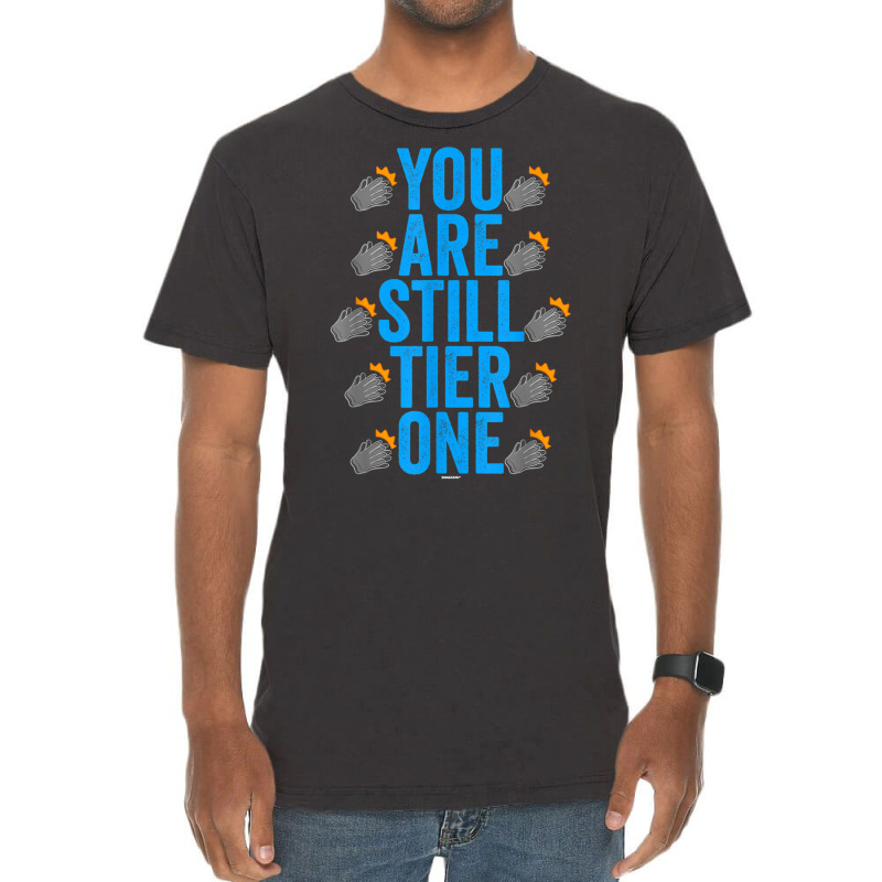 Clapping Gloves Swagazon Associate You Are Still Tier One T Shirt Vintage T-shirt | Artistshot