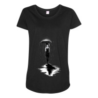 Death Wish Maternity Scoop Neck T-shirt | Artistshot