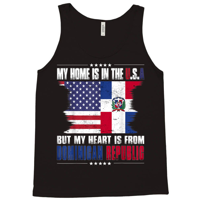 American Grown Dominican American From Dominican Republic Tank Top by JamieZilverberg | Artistshot