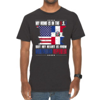 American Grown Dominican American From Dominican Republic Vintage T-shirt | Artistshot