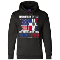 American Grown Dominican American From Dominican Republic Champion Hoodie | Artistshot