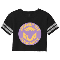 Worker Bee Solidarity Scorecard Crop Tee | Artistshot